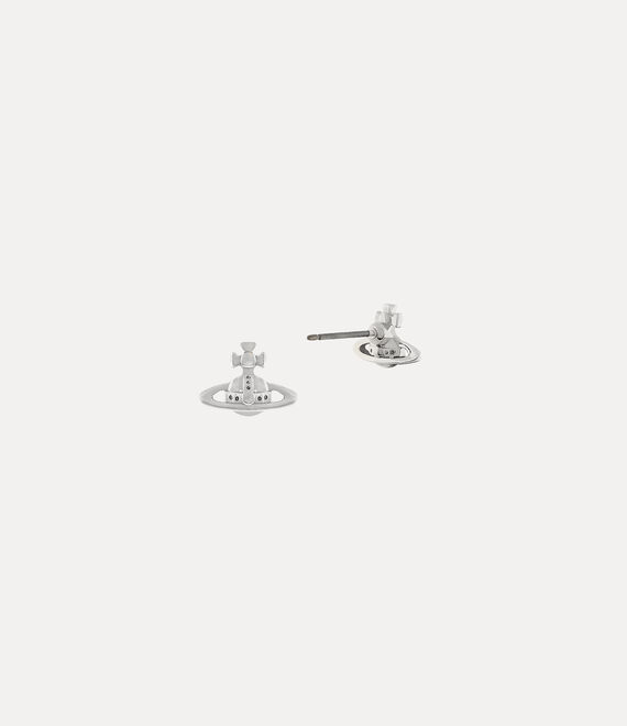 Vivienne Westwood Lorelei Stud Earrings Platinum