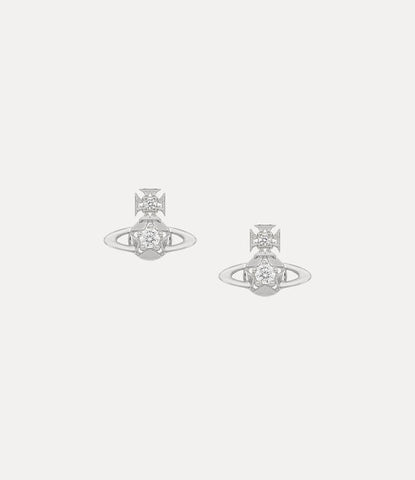Vivienne Westwood Lee Orb Earrings Platinum