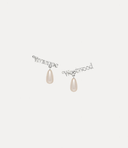 Vivienne Westwood Amelia Earrings Platinum
