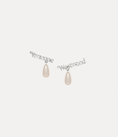 Vivienne Westwood Amelia Earrings Platinum