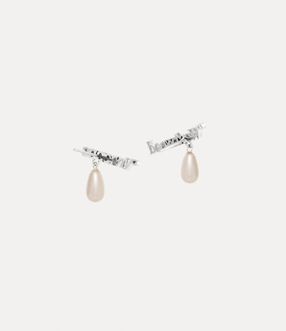 Vivienne Westwood Amelia Earrings Platinum