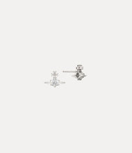 Vivienne Westwood Ofelia Earrings Platinum/White CZ
