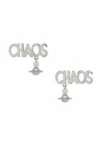 Vivienne Westwood CHAOS STUD EARRINGS - PLATINUM
