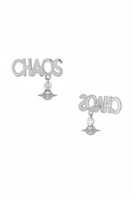 Vivienne Westwood CHAOS STUD EARRINGS - PLATINUM