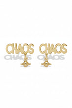 Vivienne Westwood CHAOS STUD EARRINGS - GOLD