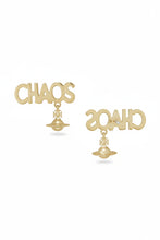 Vivienne Westwood CHAOS STUD EARRINGS - GOLD