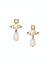 Vivienne Westwood Inass Earring - Gold/Creamrose