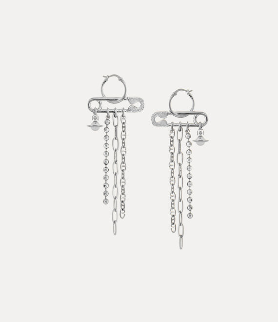 Vivienne Westwood Ginetta Earrings Platinum