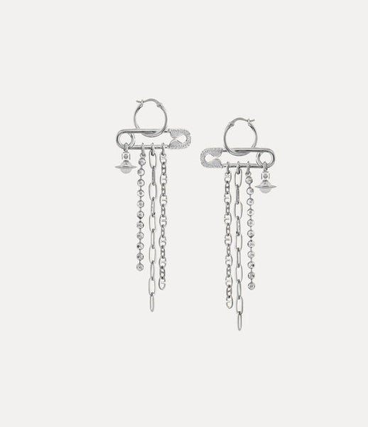 Vivienne Westwood Ginetta Earrings Platinum