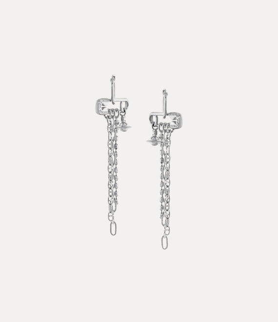 Vivienne Westwood Ginetta Earrings Platinum