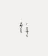 Vivienne Westwood Circe Earrings Platinum / White CZ