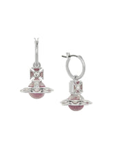 Vivienne Westwood Capucine SS26-PLATINUM / WHITE Crystal / LIGHT ROSE