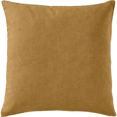 Ib Laursen Cushion cover ochre green 50x50