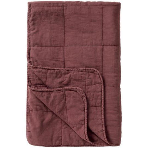 Ib Laursen Vintage quilt dusty plum
