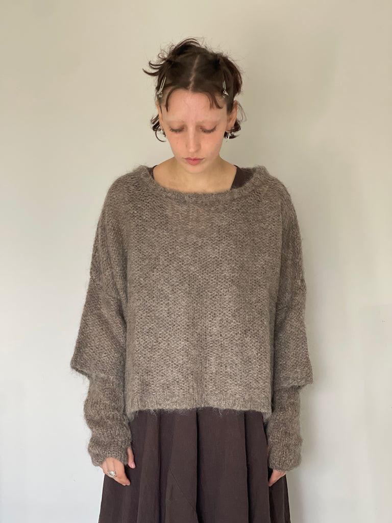 WDTS - Mia Mohair jumper - Walnut