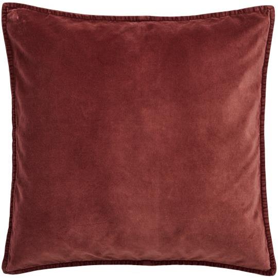 Ib Laursen Cushion cover velvet dusty plum