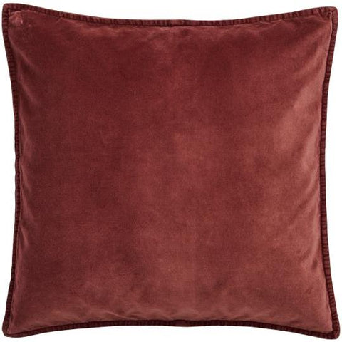 Ib Laursen Cushion cover velvet dusty plum