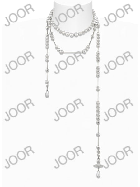 Vivienne Westwood Broken Pearl Necklace