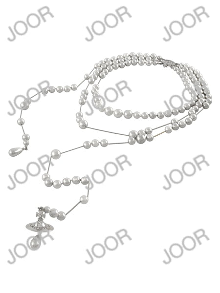 Vivienne Westwood Broken Pearl Necklace