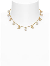 Vivienne Westwood SS24 Emilianna Necklace - Gold/Creamrose Pearl