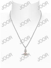 Vivienne Westwood New Tiny Orb Pendant Platinum / Light Peach / Light Gold
