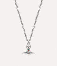 Vivienne Westwood New Petite Orb Pendant Necklace platinum