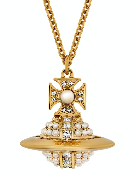 Vivienne Westwood Luzia Pendant - Gold/Crystal