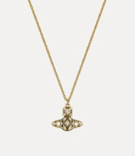 Vivienne Westwood RACHELLE BAS RELIEF PENDANT - GOLD/WHITE