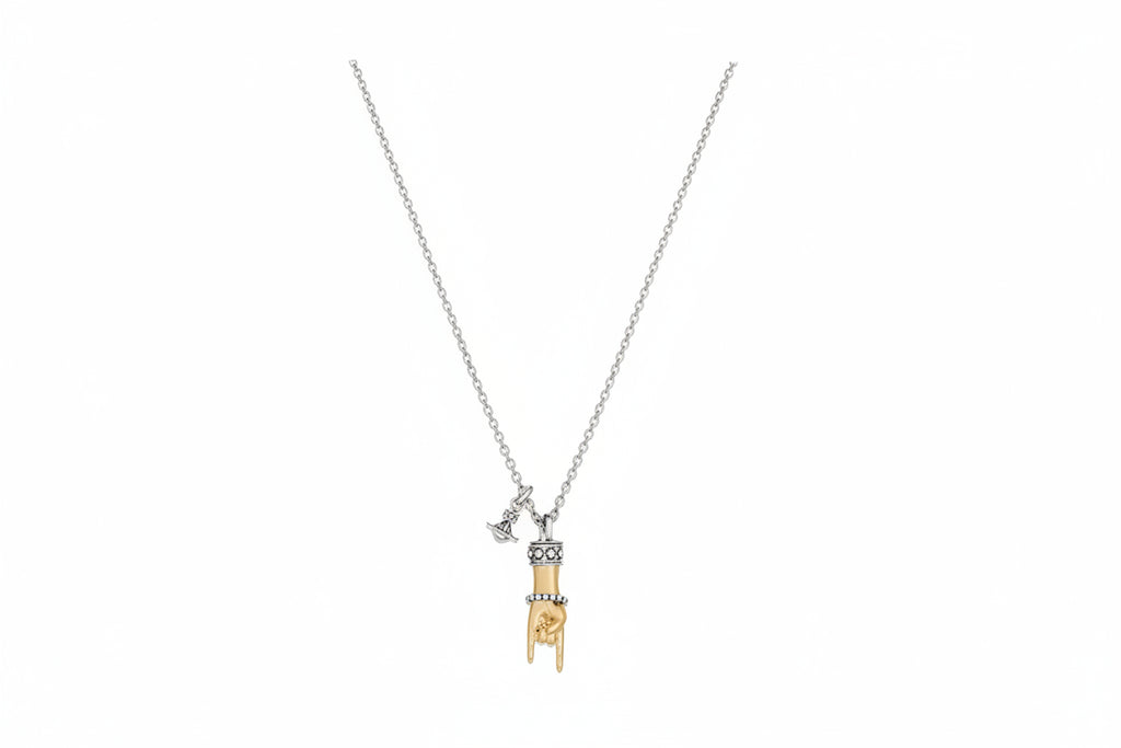 Vivienne Westwood MAN. ANATOLY PENDANT - PLATINUM / GOLD