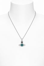 Vivienne Westwood DEANNA PENDANT - PLATINUM / BLUE