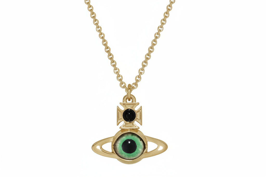 Vivienne Westwood DEANNA PENDANT - GOLD / GREEN