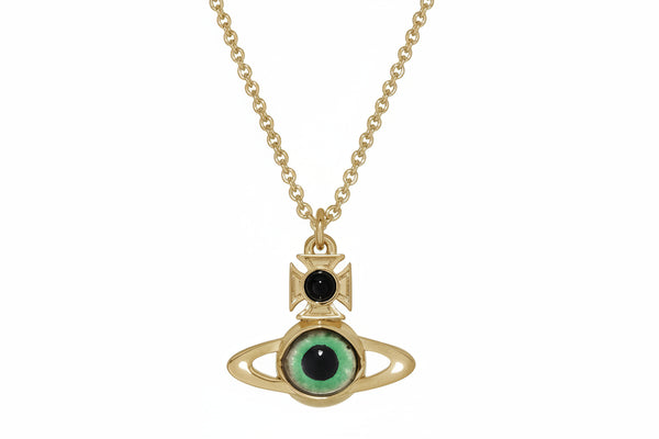 Vivienne Westwood DEANNA PENDANT - GOLD / GREEN