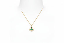 Vivienne Westwood DEANNA PENDANT - GOLD / GREEN