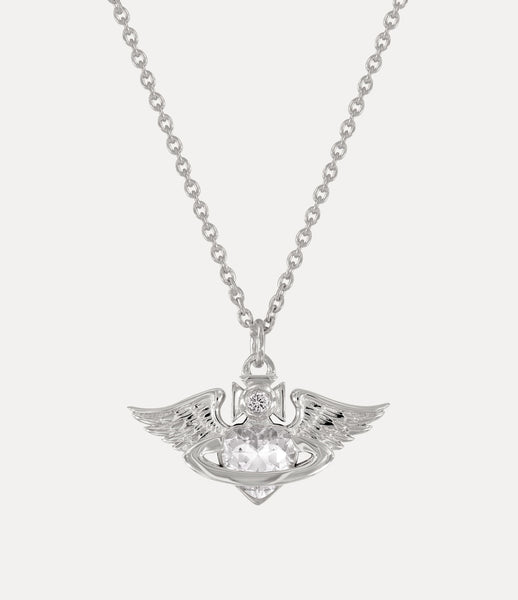 Vivienne Westwood GALENA PENDANT (925) - PLATINUM / WHITE