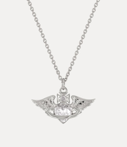 Vivienne Westwood GALENA PENDANT (925) - PLATINUM / WHITE