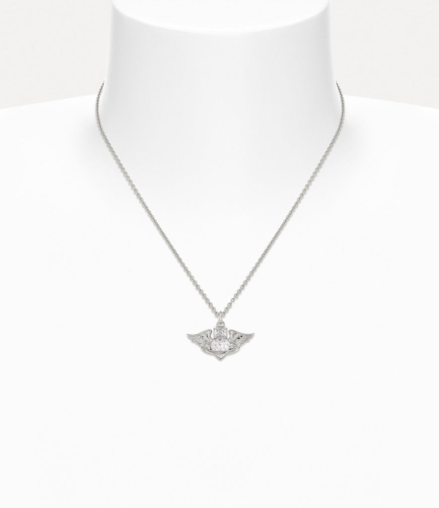Vivienne Westwood GALENA PENDANT (925) - PLATINUM / WHITE