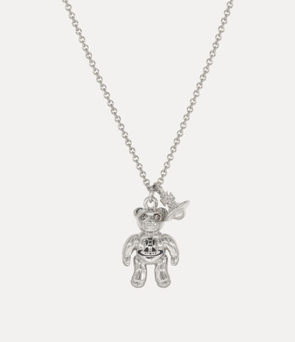 Vivienne Westwood RUBY SMALL PENDANT - PLATINUM / BLACK