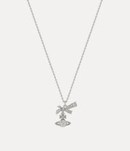 Vivienne Westwood ANGELIQUE PENDANT (925) - PLATINUM / WHITE CZ