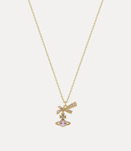 Vivienne Westwood ANGELIQUE PENDANT (925) - GOLD / LAVENDER