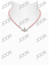 Vivienne Westwood Messaline Choker Platinum / Vintage Rose