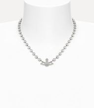 Vivienne Westwood Thames Mini Bas Relief Choker Platinum