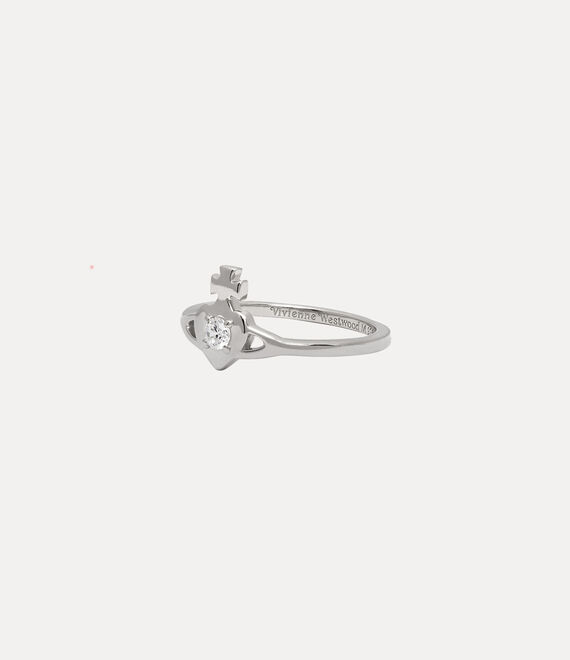Vivienne Westwood Noella Ring Platinum