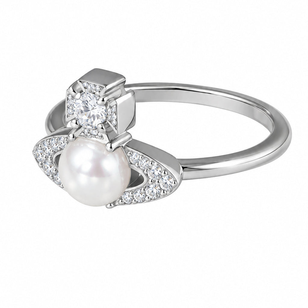 Vivienne Westwood ONDINA RING (925) - PLATINUM