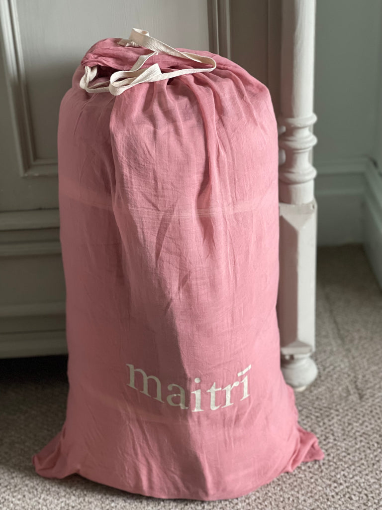 Maitri Velvet and Linen mattress - Rose