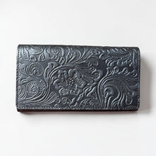 CollardManson Classic Wallet - Black Floral