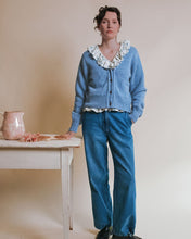 AW26 PULL Cardigan Ultra soft light blue