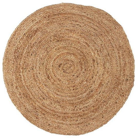 Ib Laursen Rug round natural jute