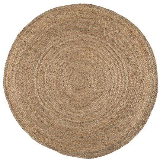 Ib Laursen Rug round natural jute