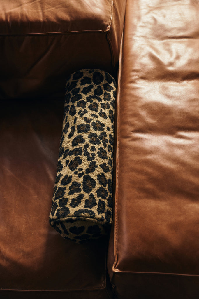 HK Living : Bolster cushion, panther