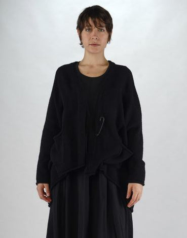 Rundholz AW25 3317104 cardigan black